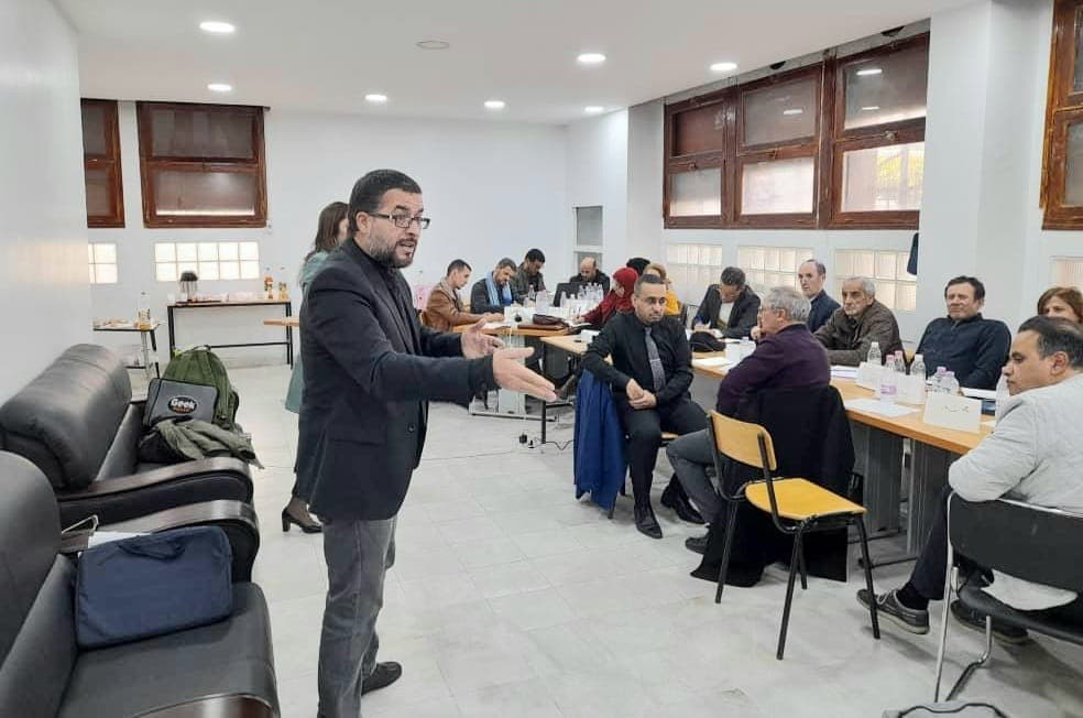Students in a lecture hall